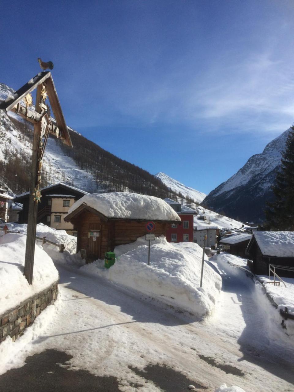 B&B Haus Granit Saas Grund Eksteriør billede